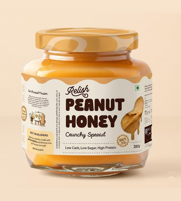 Relish Peanut Honey Crunchy Spread