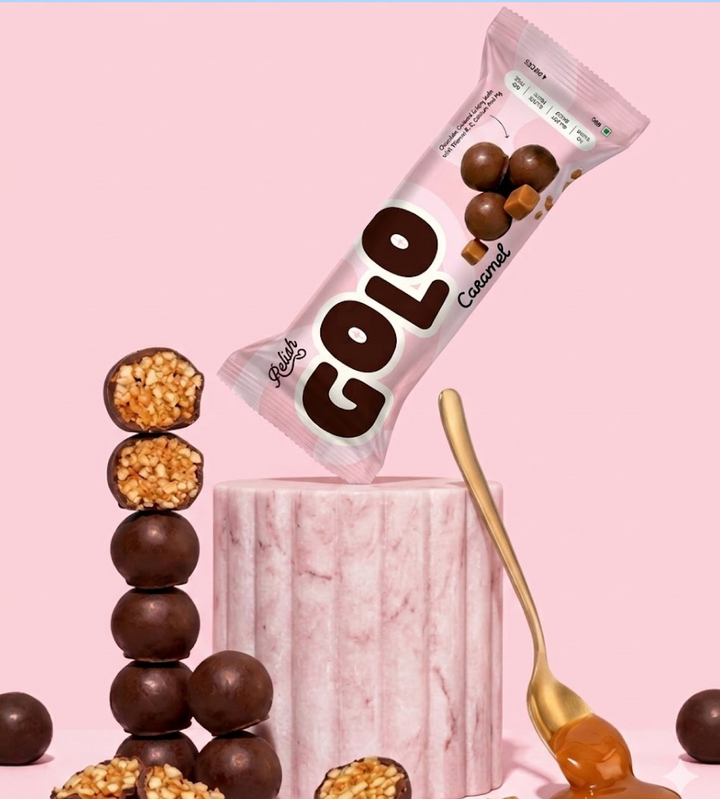 Golo Caramel(Pack of 4 Pieces)