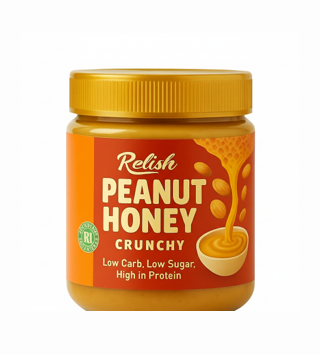 Relish Peanut Honey Crunchy Spread